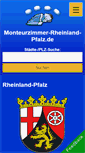 Mobile Screenshot of monteurzimmer-rheinland-pfalz.de